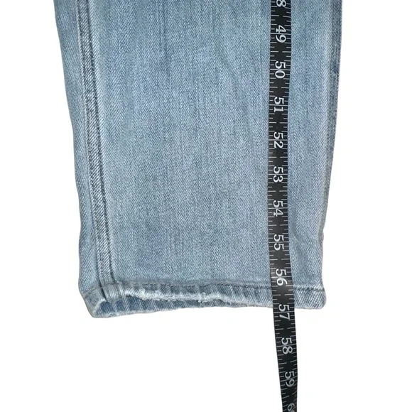 NWT Pistola Grover Light Blue Denim Short Sleeve Jumpsuit SMALL in Disoriented - Picture 11 of 11